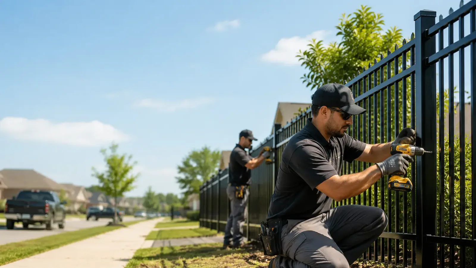 Metal Fence Installation in Everton, MO